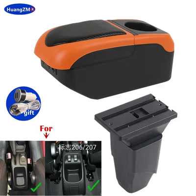 Accoudoir Central Peugeot 206 et 206 CC avec Chargeur USB
