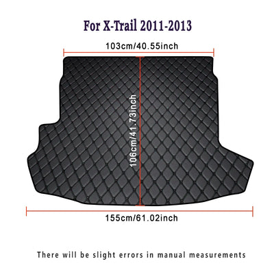 Tapis de Coffre Nissan X-Trail 5 Places 2008-2025
