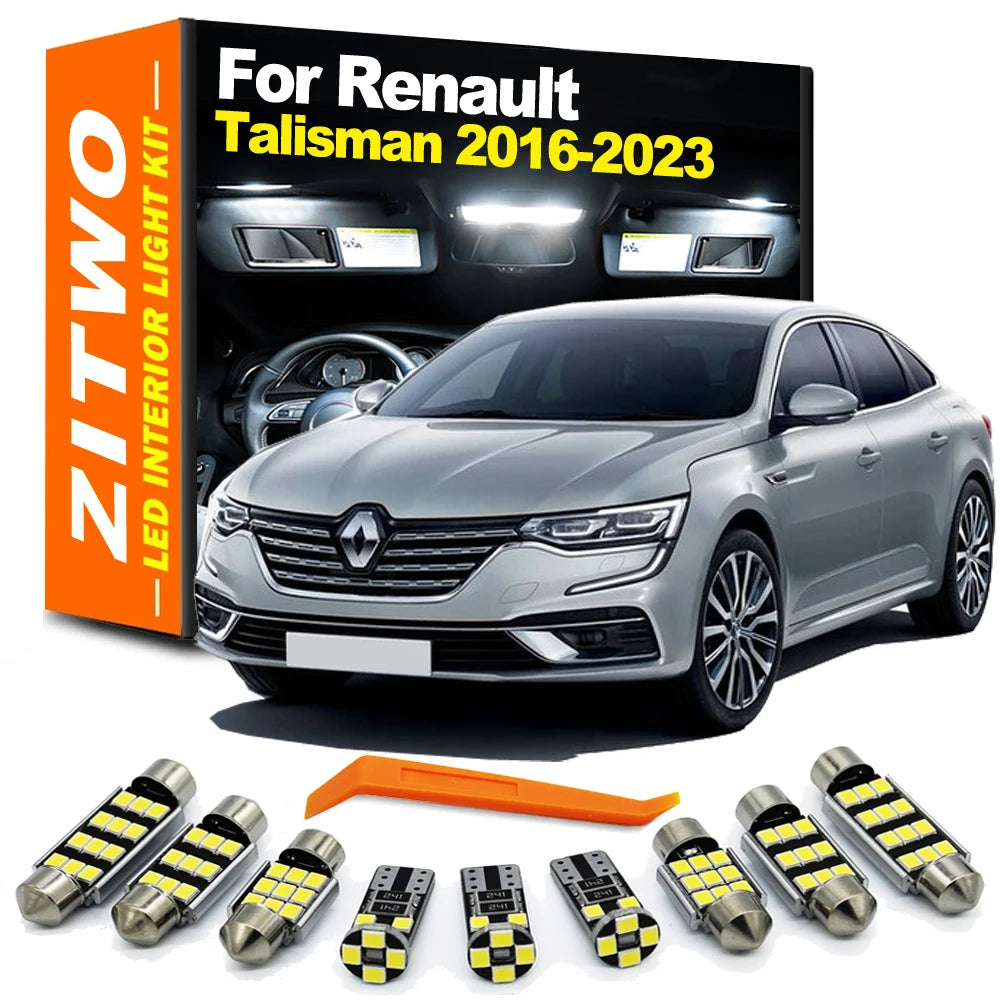 Ampoules LED intérieur Renault Talisman 2016-2023 13 pièces