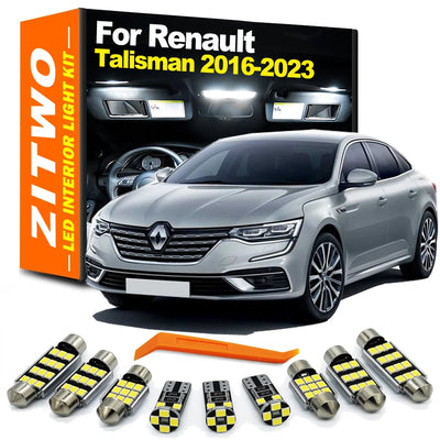 Ampoules LED Intérieur Renault Talisman 2016-2023 (13 Pièces)