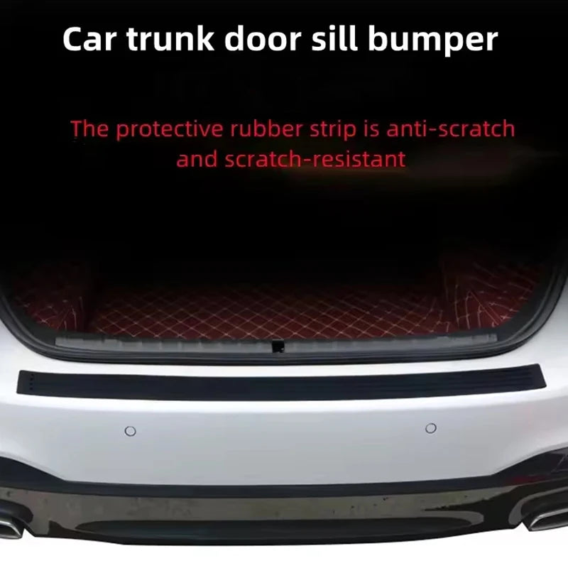 Protection de Pare-Chocs Arrière Seuil de Coffre Volkswagen Tiguan Caoutchouc 104 cm ou 90 cm