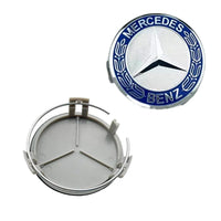 Cache-Moyeux Mercedes AMG W204 W212 W176 75mm — détail de finition