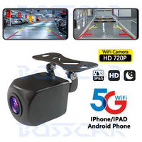 Caméra de Recul Sans Fil WiFi BOSSCAR 720P pour Smartphone