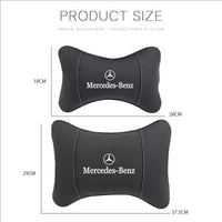 Coussin Lombaire et Appuie-Tête Cuir Mercedes AMG W205 — vue arrière