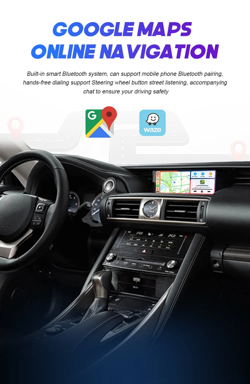 Autoradio Android 14 Lexus NX 200 200t 300h 2014-2021 Écran 10,25 Pouces CarPlay DSP GPS