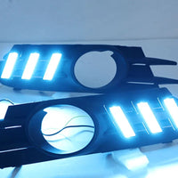 Feux de Jour LED Volkswagen Scirocco 2009-2014 Blanc et Ambre