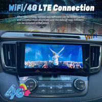 Autoradio Android Écran 10,25 Pouces Toyota RAV4 XA40 2012-2019 CarPlay Sans Fil GPS 4G