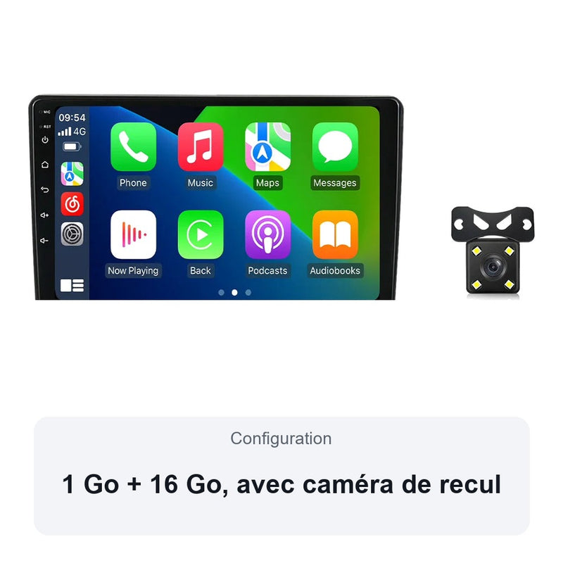 Autoradio CarPlay Peugeot 308 2013-2017 Écran 9 Pouces