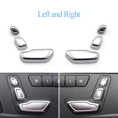 Cache-Boutons de Réglage de Siège Mercedes W204 W212 W166