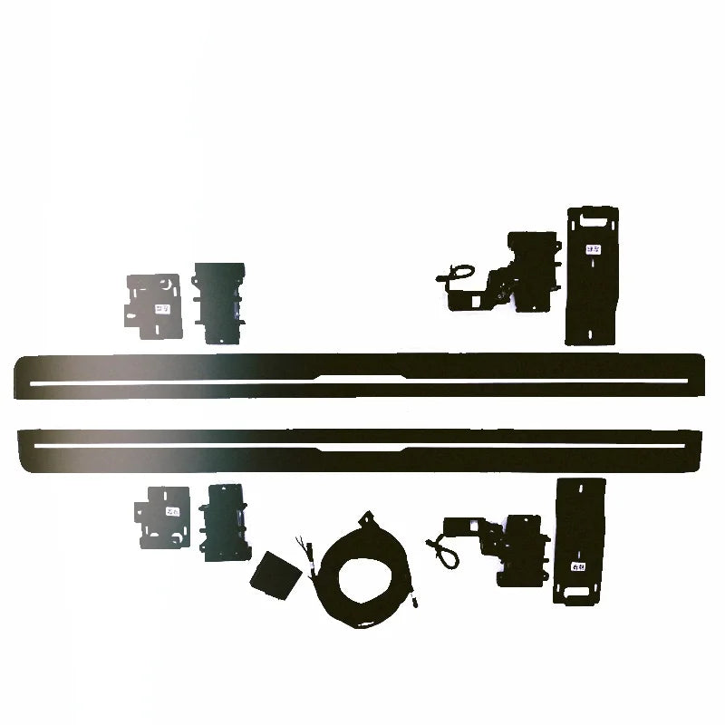 Marchepieds Électriques Mercedes GLE W166 W167 Aluminium Qualité Supérieure