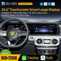 Autoradio Écran 24,6 Pouces Mercedes Classe G W463 2013-2025 GPS Android CarPlay 4G