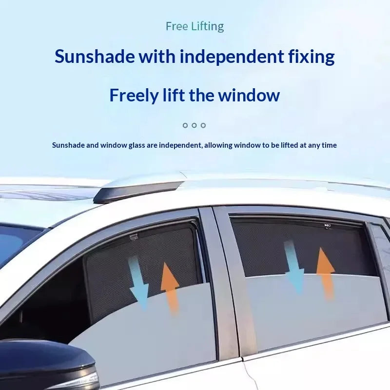 Pare-Soleil Magnétique Renault Clio 4 Vitres Latérales Arrière Lunette Pare-Brise