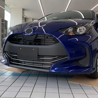 Baguettes de Calandre de Pare-Chocs Avant Toyota Yaris 2020 Acier Inoxydable Chromé, Lot de 4