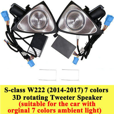 Tweeter Rotatif 3D Lumière d'Ambiance Mercedes Classe C E S