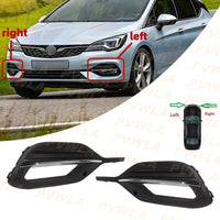 Grille de Pare-Chocs Avant Opel Astra K 2020-2024 Cache Latéral Gauche ou Droit avec Bande Chromée