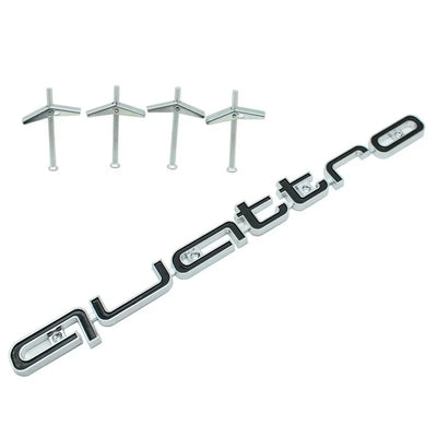 Emblème Calandre Audi Quattro