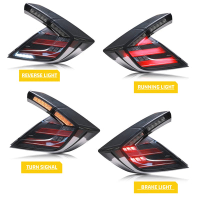 Feux Arrière LED Honda Civic Type-R 2016-2021