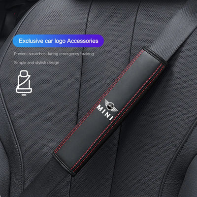 Coussin de Ceinture de Sécurité Cuir MINI Cooper JCW