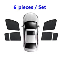 Pare-Soleil Magnétique Mercedes GLE W167 2020-2024 Vitres Latérales Rideaux Isolation Thermique