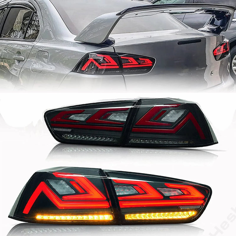 Feux Arrière LED Séquentiels Mitsubishi Lancer EVO X 2008-2015