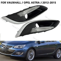 Cache de Phare Antibrouillard Grille de Pare-Chocs Avant Opel Astra J 2012-2015 Gauche ou Droit Sans Ampoule