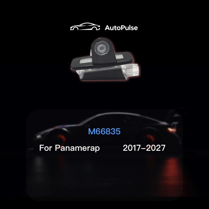 Projecteur Porte Porsche 911, Cayenne, Panamera, Macan, Boxster, Cayman, Lot de 2, 7 Motifs