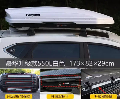 Coffre de Toit Aluminium 550 à 750 L Voiture