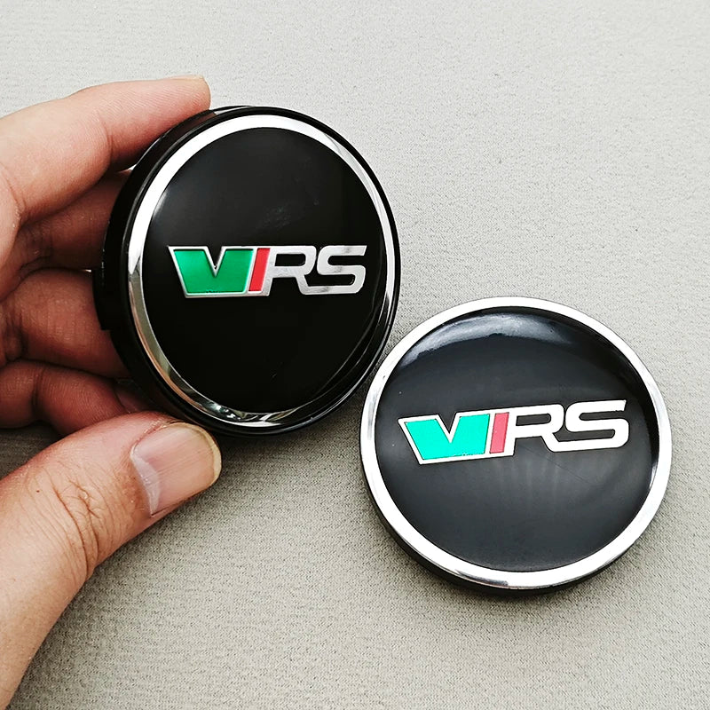 Cache-Moyeux Skoda Octavia Fabia Kodiaq VRS 56mm 60mm — détail de finition