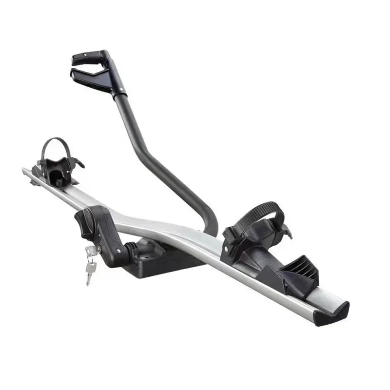 Porte-Vélo de Toit en Alliage d'Aluminium pour VTT et Vélo de Route avec Verrouillage Antivol, 6 Versions