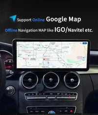 Autoradio Android 14 Mercedes-Benz GLC X253, C et Classe V W447 2015-2021 Écran 14,6 pouces CarPlay 4K