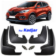 Garde-Boue Renault Kadjar 2015-2022 Bavettes 4 Pièces