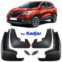 Garde-Boue Renault Kadjar 2015-2022 Bavettes 4 Pièces