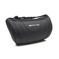 Appuie-Tête Mercedes AMG W177 W176 Cuir Perforé — détail du support