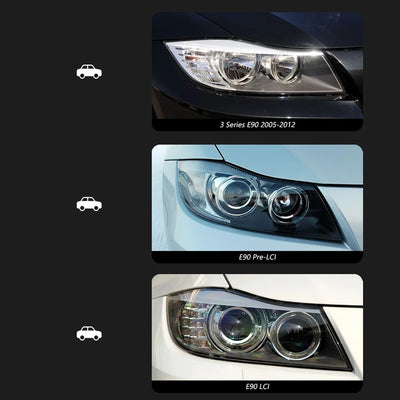 Phares LED BMW E90 E91 2005-2012