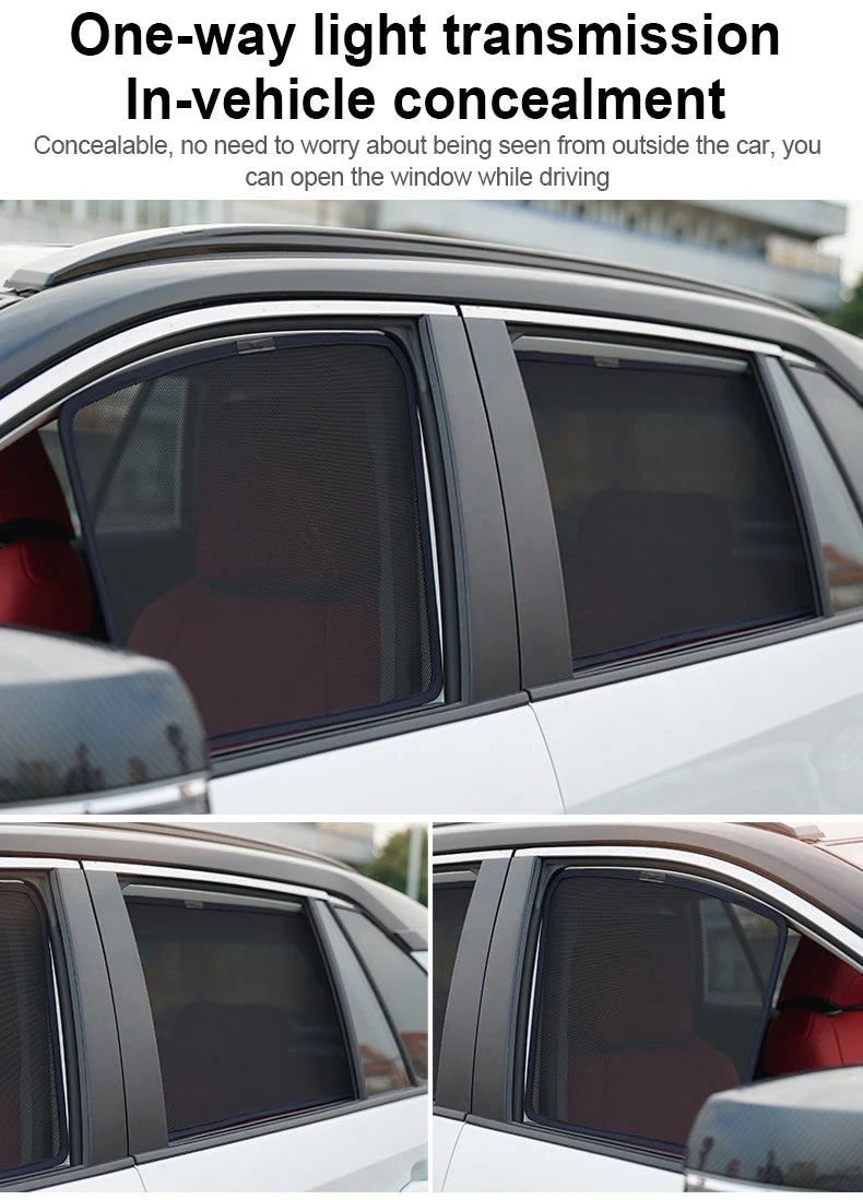 Pare-Soleil Magnétique Maille Mitsubishi Outlander MK4 2022-2026