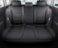 Housses de Siège Cuir Toyota RAV4 2020-2023 Sur Mesure 5 ou 9 Pièces Orange Vert Gris Noir