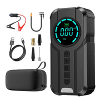 Booster de Batterie Voiture 6000 à 10000 mAh avec Compresseur d'Air