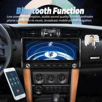 Autoradio Écran 12,3 Pouces Toyota Fortuner et Hilux 2015-2021 Android 14 CarPlay Sans Fil DSP