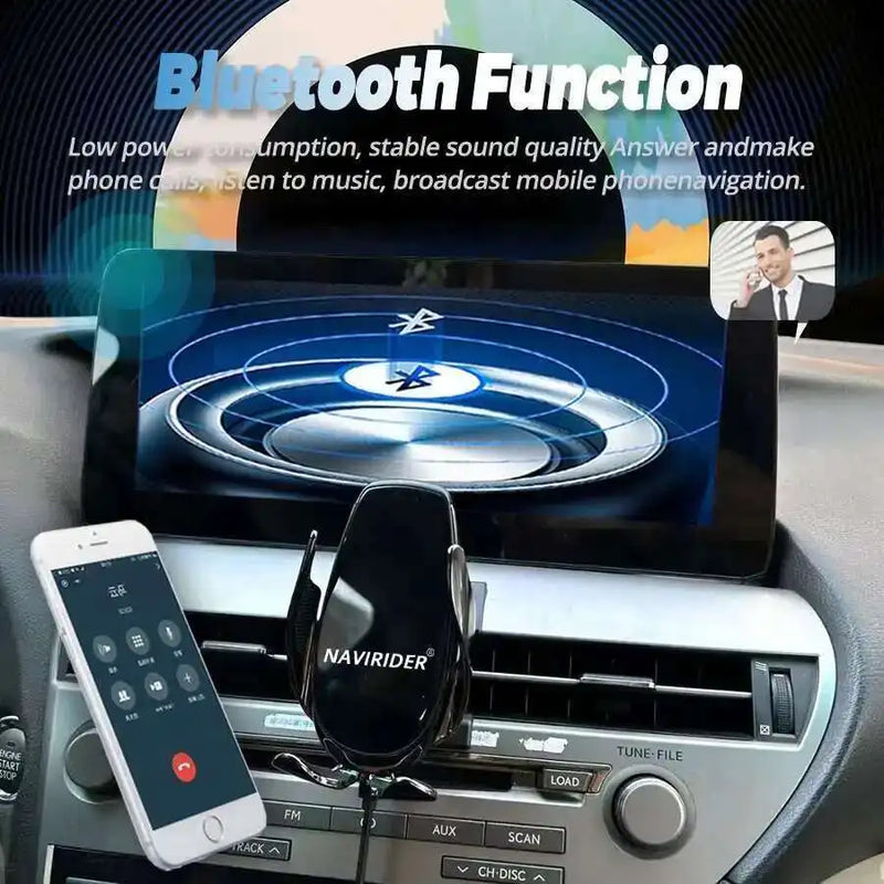 Autoradio Android 14 Écran QLED 12,3 Pouces Lexus RX 270 350 450h 2009-2015 CarPlay Double Système