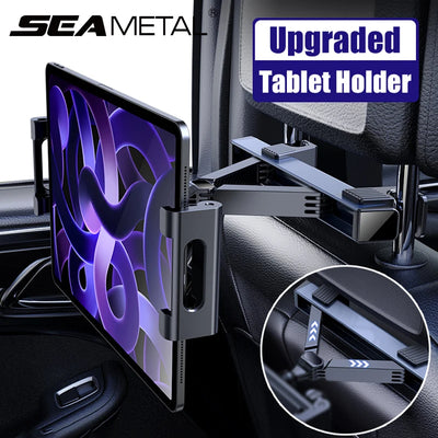 Support Téléphone Tablette SEAMETAL Siège Arrière Voiture