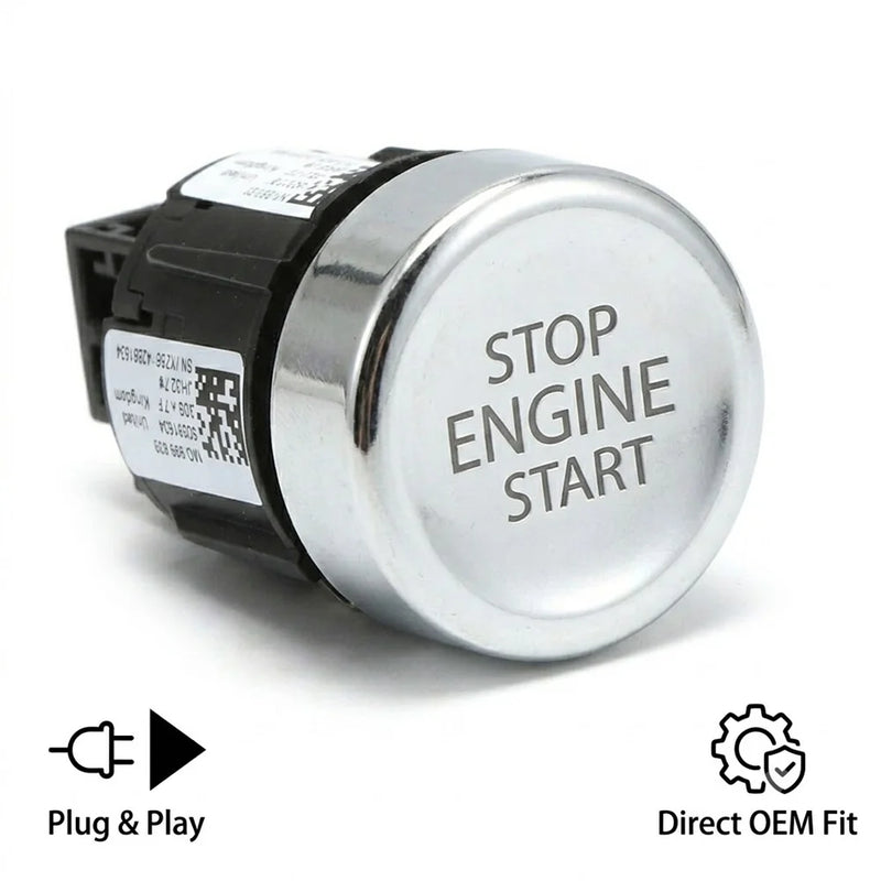 Bouton de Démarrage Volkswagen Golf Plus Tiguan Sharan 5ND959839 — vue d'ensemble