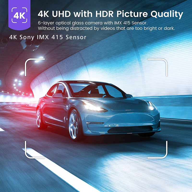 Dashcam Miroir 11,26 Pouces 4K IPS GPS