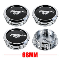 Cache-Moyeux Ford Mustang Shelby Focus Ranger Kuga 68mm — exemple de montage