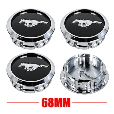 Cache-Moyeux Ford Mustang Shelby Focus Ranger Kuga 68mm