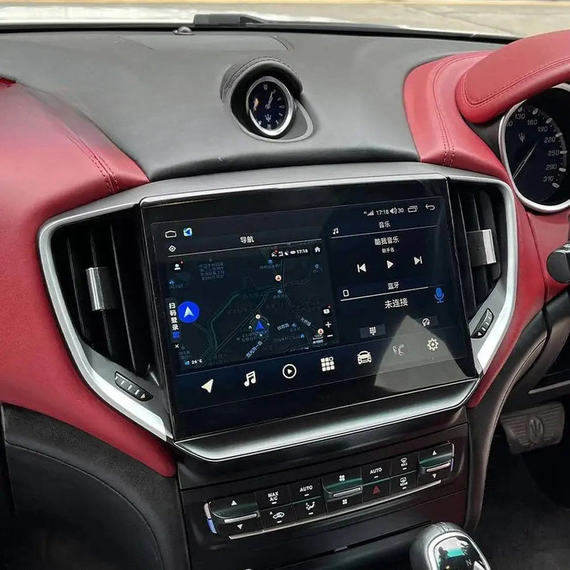 Autoradio Android Maserati Ghibli 2014-2020 Écran QLED 10 pouces CarPlay 4G Version Best GPS