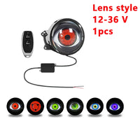 3-Inch Devil Eye LED Headlights — bracket detail