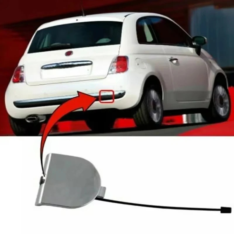 Cache de Crochet de Remorquage Fiat 500 500C