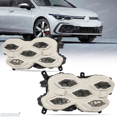 Feux Antibrouillard LED Volkswagen Golf 8 Mk8 2020-2025