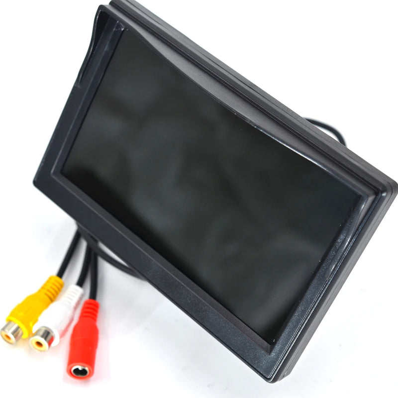 Kit Caméra de Recul avec Écran 5 Pouces 800 x 480 Pied ou Ventouse