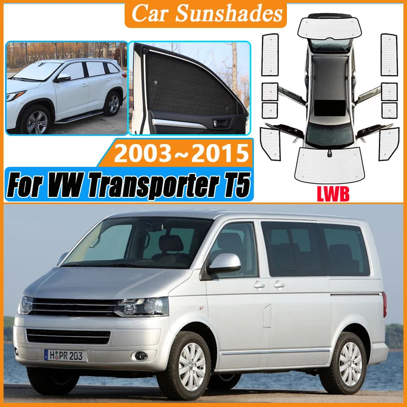 Pare-Soleil Vitres Volkswagen Transporter T5 Multivan 2003-2015